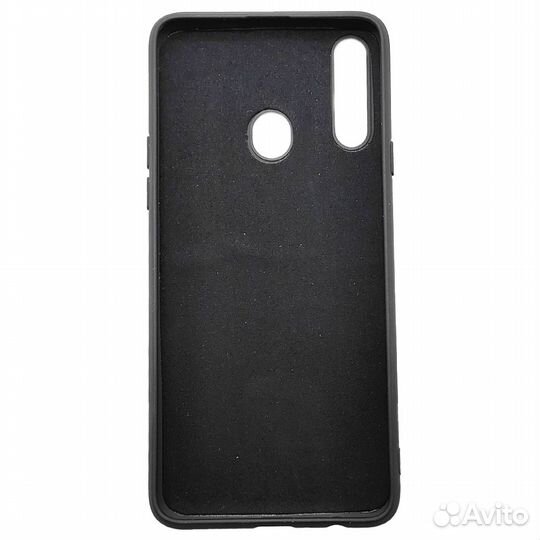 Чехол Samsung Galaxy A20s накладка/силикон черный