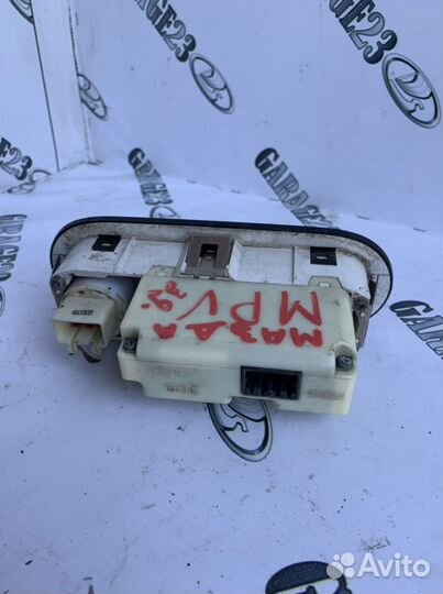 Блок управления климатом печкой отопителем задний