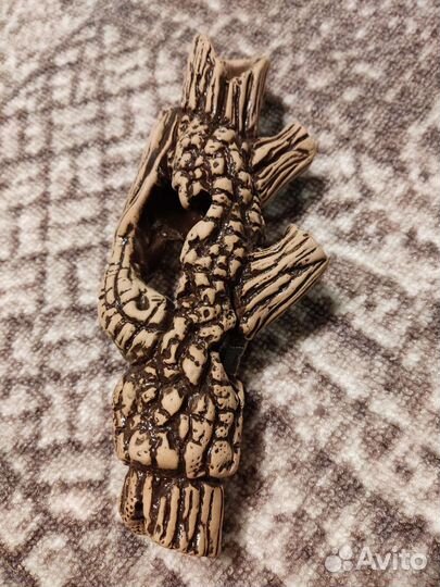 Коряга в аквариум средняя