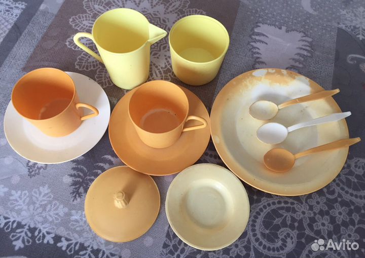 Кукольная посуда СССР