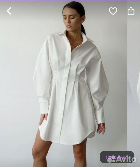 Платье рубашка