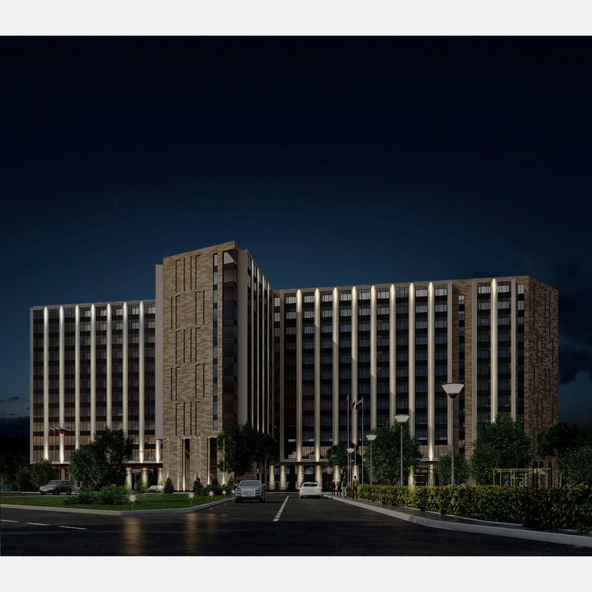 1-к. апартаменты, 25,1 м², 12/13 эт.