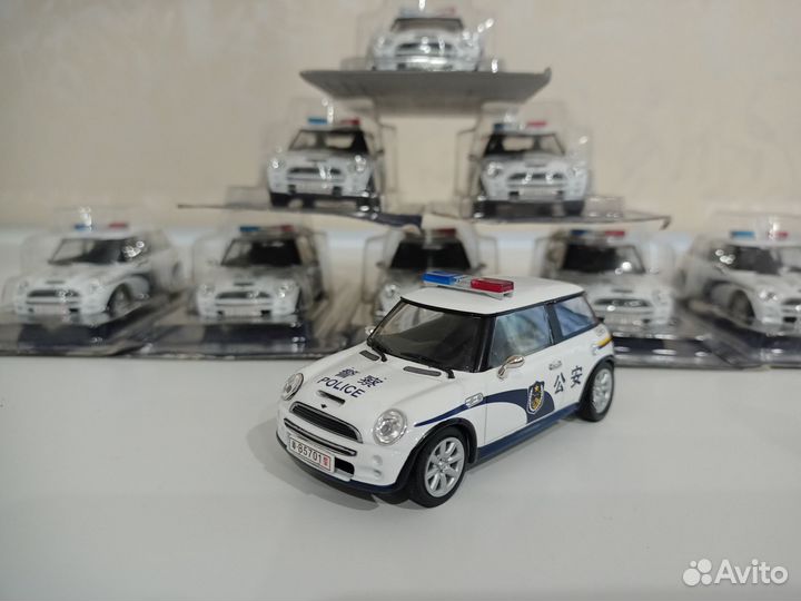 Deagostini Mini Cooper S Police China 1:43