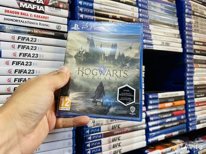 Hogwarts legacy ps4 диск новый