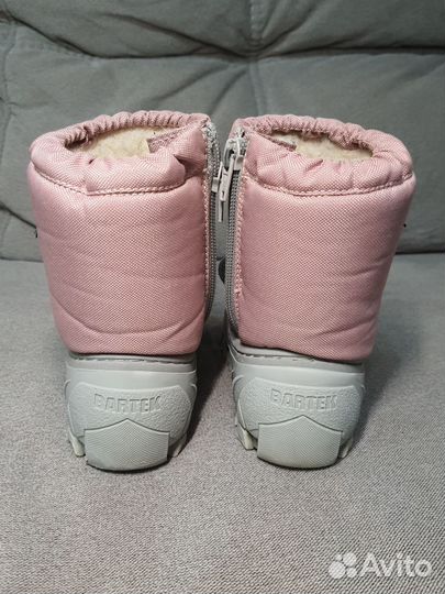 Зимние сапоги детские для девочек Bartek 24/25