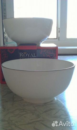 Набор из двух салатников, фарфор