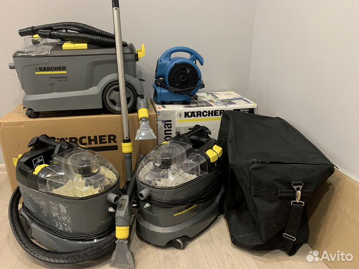 Аренда прокат моющего пылесоса karcher puzzi 8/1