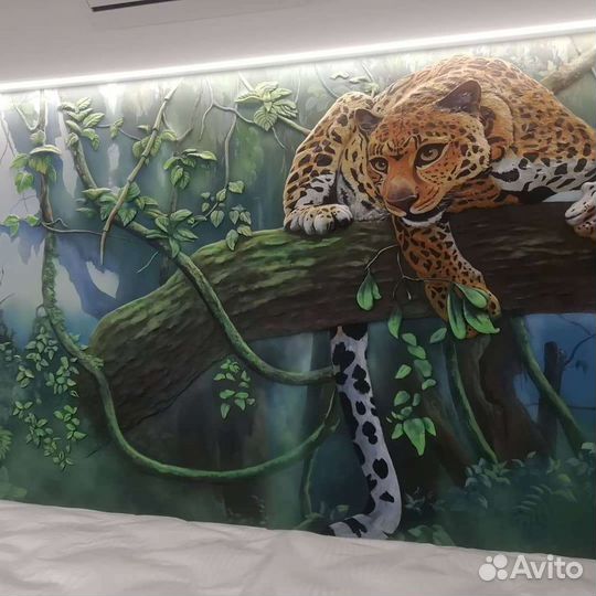 Роспись стен. Барельеф, картины на заказ