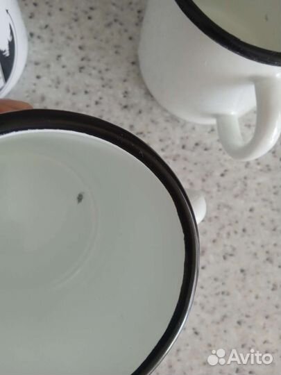 Эмалированная кружка