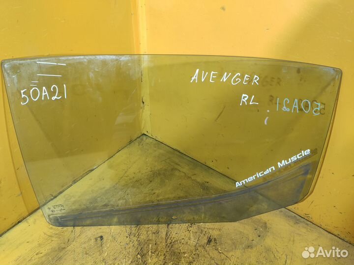 Стекло заднее левое для Dodge Avenger 2007-2014