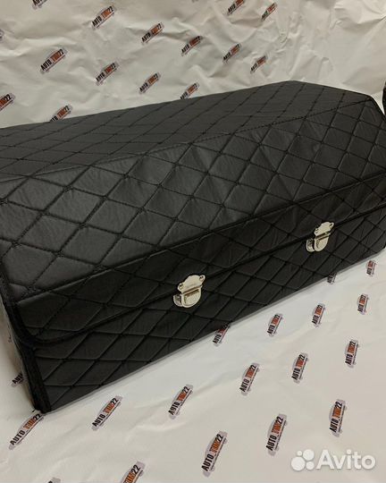 Органайзер в багажник, из кожи с замком