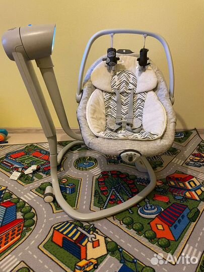 Детские электронные качели для новорожденных
