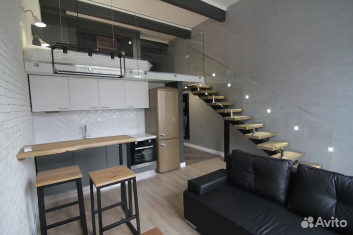 Лестница из металла