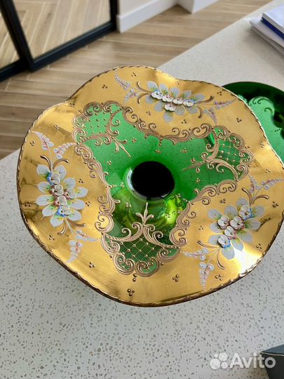 Ваза для фруктов Богемия