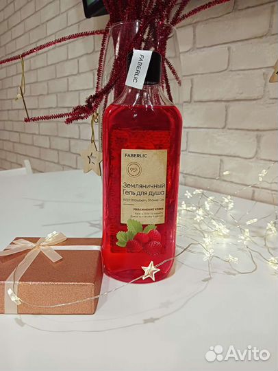 Гель для душа земляничный