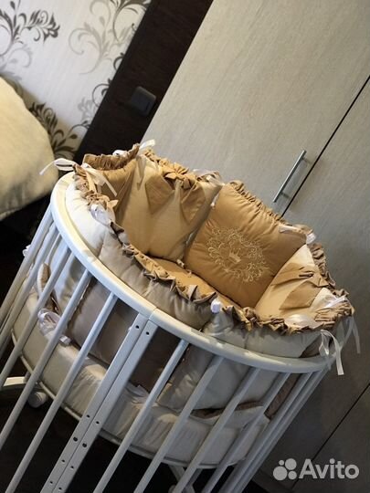 Детская кроватка трансформер 5 в 1