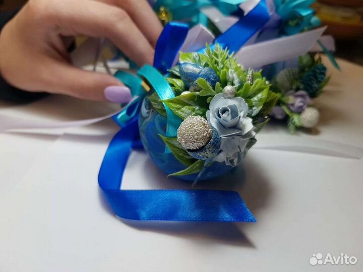 Новогодние игрушки ручной работы