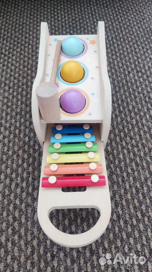 Игрушка детская ксилофон и молоток