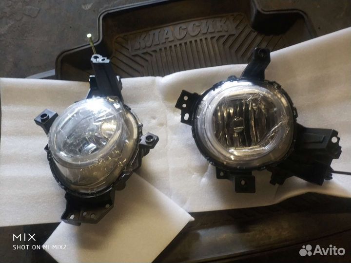 Правая и левая противотуманки Киа соул 2