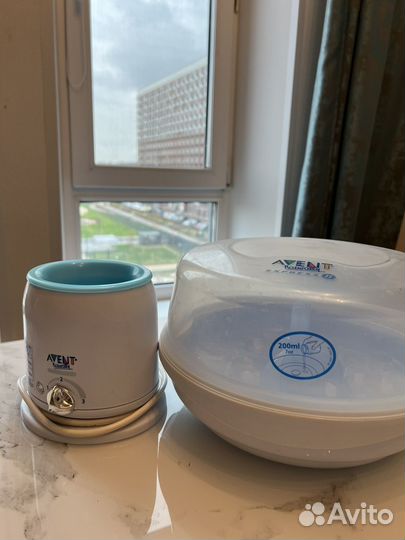 Стерилизатор подогреватель бутылочек avent