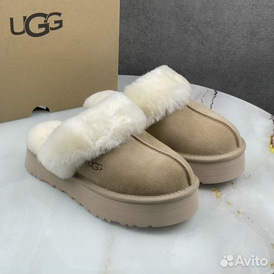 Угги женские тапочки Slippers Scuffette Platform