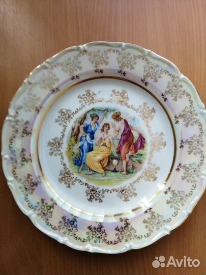 Блюдо и 2 салатника