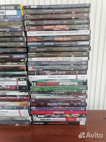 Игры для пк на дисках PC games