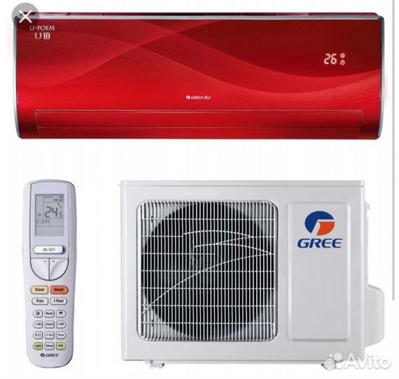 Инверторные кондиционеры/экономный обогрев/Монтаж