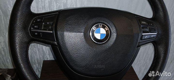 Руль с подушкой безопасности Обогревом f10 bmw