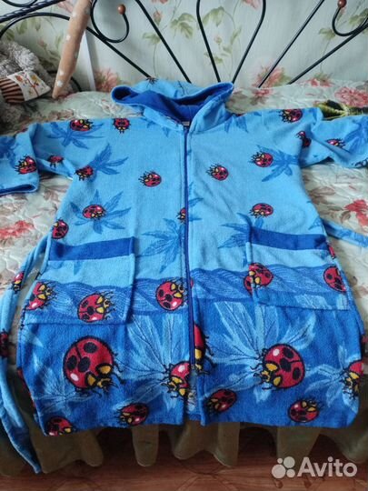 Халат домашний женский махровый