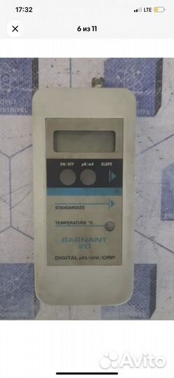 Рн метр fann 559-3800 digital PH/MV