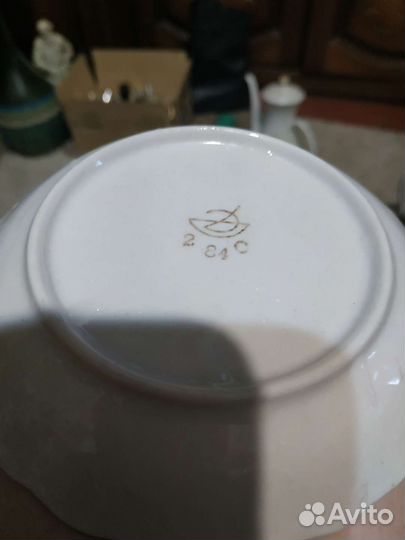 Сервиз чайный, довбышевский завод СССР