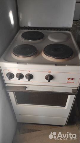 Плита электрическая gorenje на запчасти