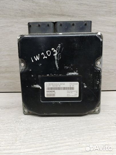 Блок управления двигателем Mercedes w 203 m 271