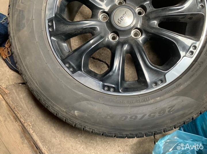 Оригинальные колеса Jeep Grand Cherokee WK2 нешип