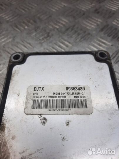 Блок управления двигателем Opel Astra G хэтчбэк 5