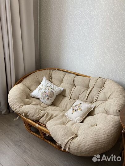 Диван плетенный
