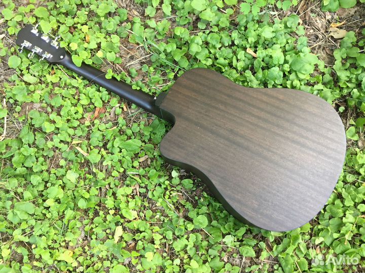 Гитара акустическая детская, пластиковая, синяя