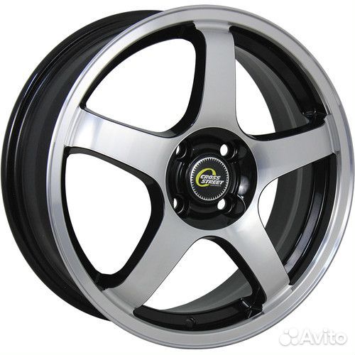 Cross street сr-14 : 5.5x14 4*98 Et:35 Dia:58.6 bk
