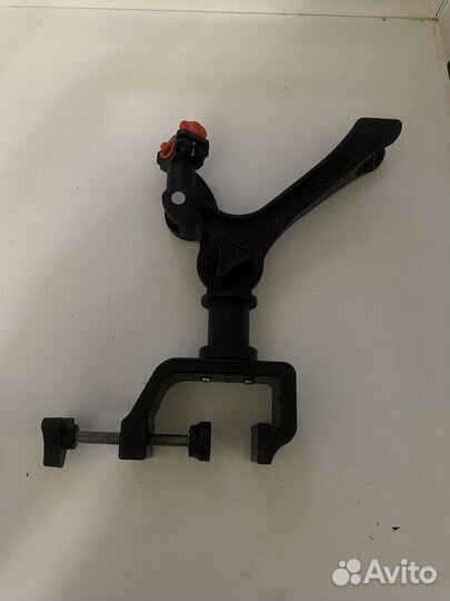 Держатель для спининга, крепление в лодку