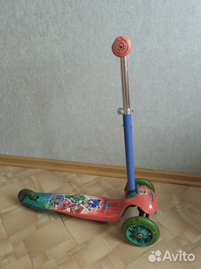 Самокат детский трехколесный бу