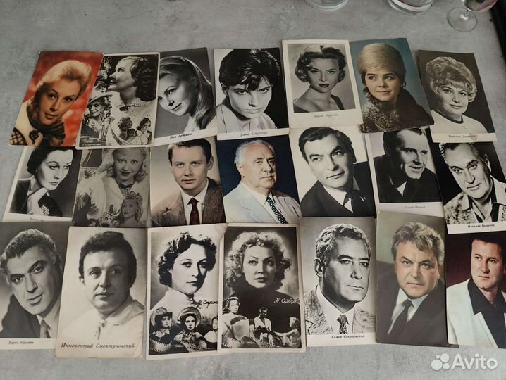 Старинные открытки 30-60г