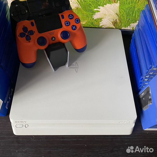 Sony ps4 slim + 82 игры