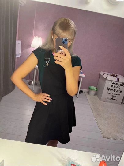 Платье сарафан М, невысокий рост