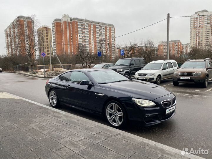 BMW 6 серия 3.0 AT, 2014, 105 200 км