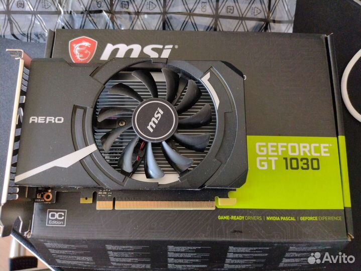 Видеокарта MSI gt 1030 2gb DDR4