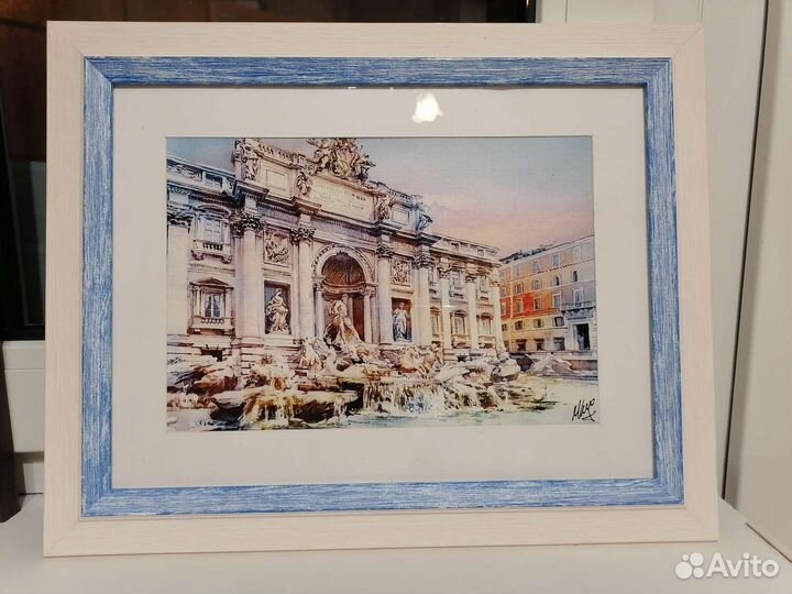 Рим, акварель 32*41