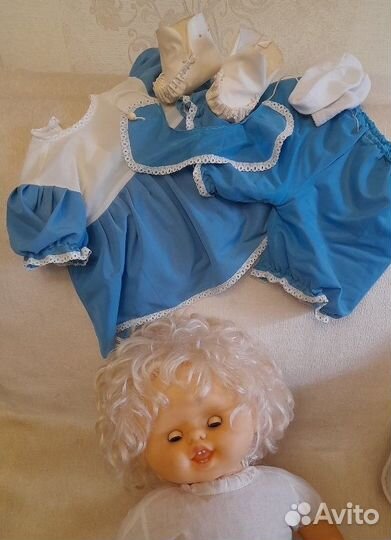 Кукла СССР Валя с зубками Киев в родном