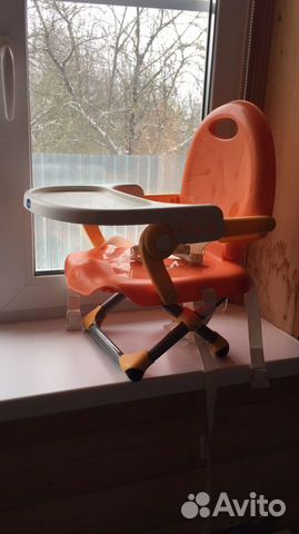 Стульчик-бустер для кормления Chicco Pocket Snack