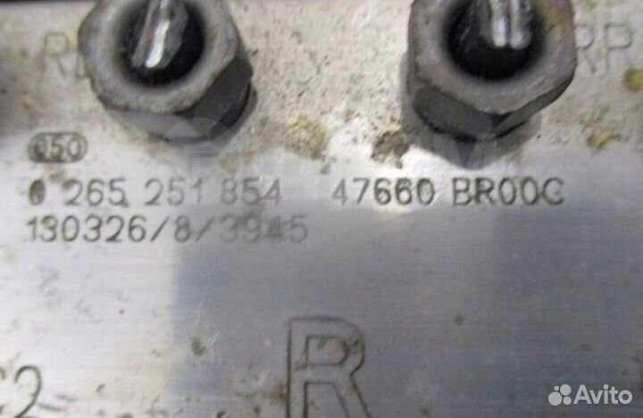 Блок ABS Nissan Qashqai 0265251854 47660BR00C